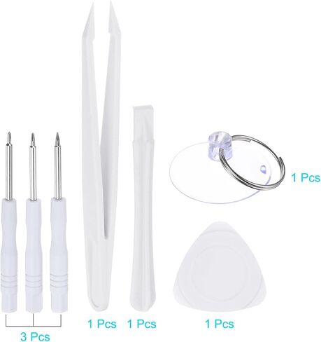 Generic 7 in 1 Electronics Repair Tool Kit with Micro Screwdriver, Plastic Pry Tools for Mobile, Computer, Watch, Eyeglasses in Saudi Arabia