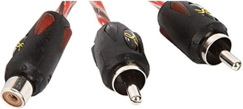 Stinger SI42YM 2-channel 4000 Series RCA Y-Adapter Cable (1 أنثى إلى 2 ذكر) in Kuwait