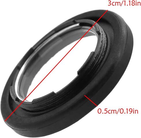 DK-17 Camera Complefinder Eyepiece Eyecup anti-dust Design تقليل تداخل الضوء من أجل D700 D500 DF D5 D4S D4 كاميرا in Saudi Arabia