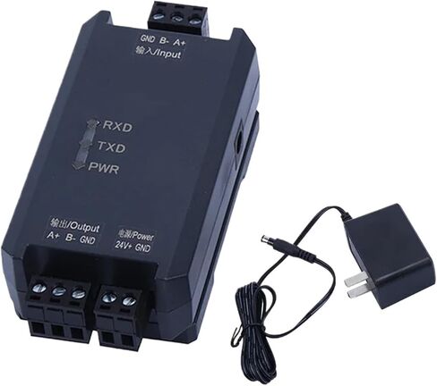 1pcs RS485 Repeater Industrial Grade Amplifier Distance Extender RS-485 External Power Supply in Saudi Arabia