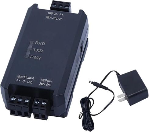 1pcs RS485 Repeater Industrial Grade Amplifier Distance Extender RS-485 External Power Supply in Saudi Arabia