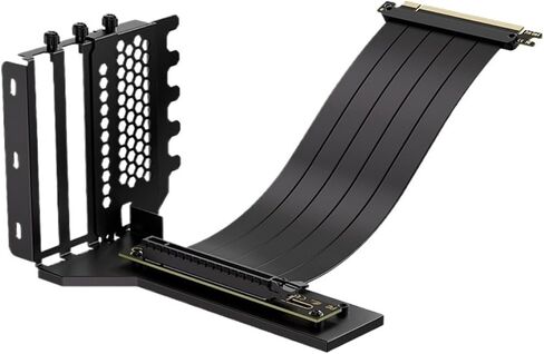 L-Z3 GPU قوس التثبيت العمودي مع PCIE 4.0 x16 طول كابل RISER 200MM CARTER CARDATE STERING STERING THERT (PCI-E 4.0 SET-BLACK) in Saudi Arabia