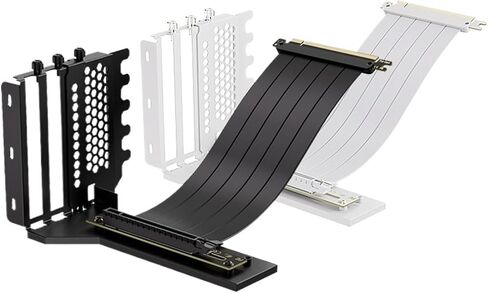L-Z3 GPU قوس التثبيت العمودي مع PCIE 4.0 x16 طول كابل RISER 200MM CARTER CARDATE STERING STERING THERT (PCI-E 4.0 SET-BLACK) in Saudi Arabia