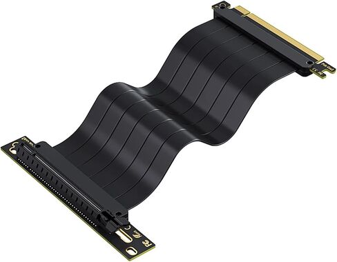 L-Z3 GPU قوس التثبيت العمودي مع PCIE 4.0 x16 طول كابل RISER 200MM CARTER CARDATE STERING STERING THERT (PCI-E 4.0 SET-BLACK) in Saudi Arabia