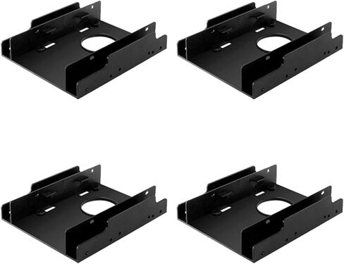 4pcs من 3.5 بوصة إلى 2.5 بوصة SSD/HDD محرك الأقراص الثابتة محول محول تركيب محول ، مزدوج الخليج in Saudi Arabia