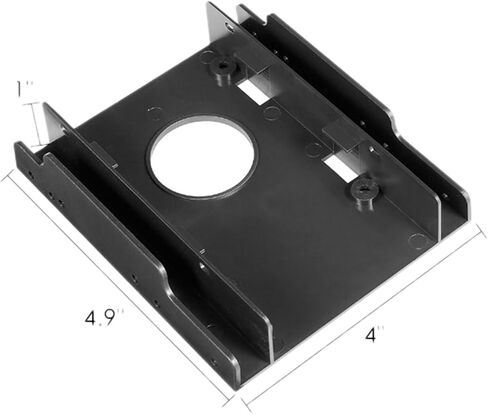 4pcs من 3.5 بوصة إلى 2.5 بوصة SSD/HDD محرك الأقراص الثابتة محول محول تركيب محول ، مزدوج الخليج in Saudi Arabia