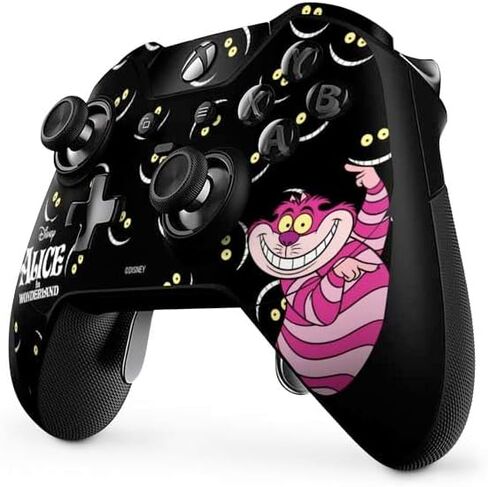 Skinit Decal Gaming Skin Compatible with Xbox One Elite Controller - Officially Licensed Disney Alice in Wonderland Cheshire Cat Design in Saudi Arabia