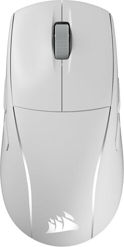 Corsair M75 اللاسلكي RGB MOUSE LIGHTUELIGHT GAMING لـ MAC - 26000 DPI ، أزرار جانبية قابلة للتبديل ، مفاتيح ضوئية ، متوافقة مع ICUE - Frost White in Saudi Arabia
