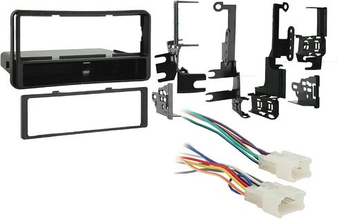 Metra 99-8206 Single Din Stereo Dash Kit + Harness for Select 2001-2009 Toyota in Kuwait