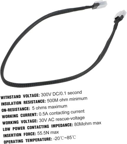 Balacoo 0.5m Pin Mini Mini SAS Extension Cable Mesh Scar for Server DIY إصلاح in Kuwait