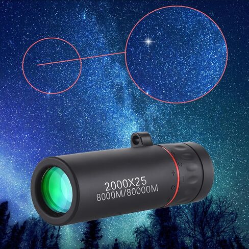 Mini Monocular Telescope for Sporting Events Camping Concerts,Black Upgrade in Saudi Arabia