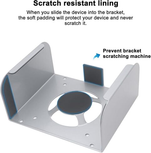 MAC MINI M4 VESA MOUNT ، تحت مكتب MATT لعام 2024 MAC MINI M4/M4 PRO ، MAC MAC MINI M4 MOUNT in Kuwait