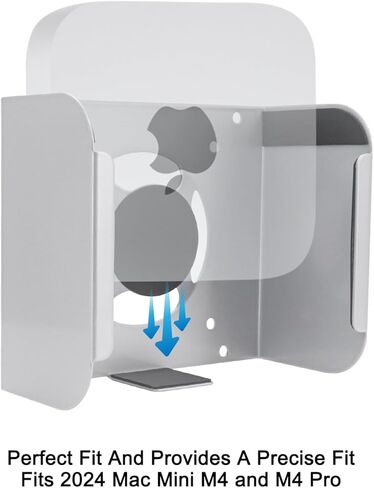 MAC MINI M4 VESA MOUNT ، تحت مكتب MATT لعام 2024 MAC MINI M4/M4 PRO ، MAC MAC MINI M4 MOUNT in Kuwait