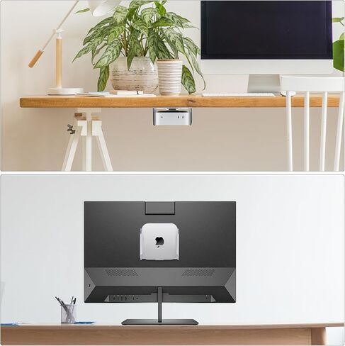 MAC MINI M4 VESA MOUNT ، تحت مكتب MATT لعام 2024 MAC MINI M4/M4 PRO ، MAC MAC MINI M4 MOUNT in Kuwait