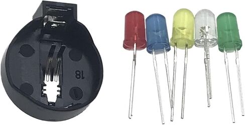 [استبدال] 10 مجموعة طاقة LED LED KIT KIT CAPACITOR TOLDER MAMECUBE لترقية بطارية NGC NNYIMJ (مجموعة LED) in Saudi Arabia