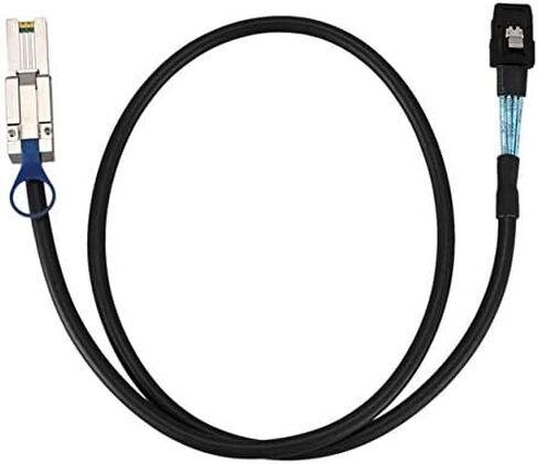 مستلزمات Davitu Electrical Equipments - Mini SAS 26 SFF -8088 TO MINI SAS 36PIN SFF -8087 1M CABLE - (اللون: أسود) in Saudi Arabia