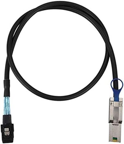 مستلزمات Davitu Electrical Equipments - Mini SAS 26 SFF -8088 TO MINI SAS 36PIN SFF -8087 1M CABLE - (اللون: أسود) in Saudi Arabia