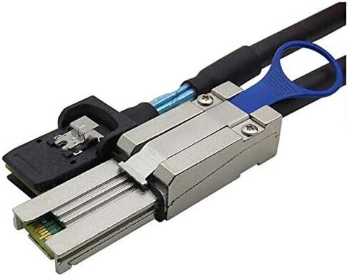 مستلزمات Davitu Electrical Equipments -Shgo -Mini SAS 26 SFF -8088 إلى Mini SAS 36PIN SFF -8087 1M -(اللون: أسود) in Saudi Arabia