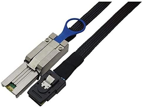 مستلزمات Davitu Electrical Equipments -Shgo -Mini SAS 26 SFF -8088 إلى Mini SAS 36PIN SFF -8087 1M -(اللون: أسود) in Saudi Arabia