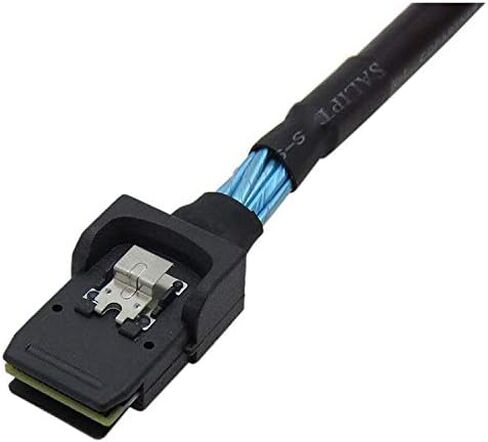 مستلزمات Davitu Electrical Equipments -Shgo -Mini SAS 26 SFF -8088 إلى Mini SAS 36PIN SFF -8087 1M -(اللون: أسود) in Saudi Arabia
