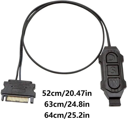 ARGB Controllers 5V 3Pin ARGB Controllers Light Strips Remote Controllers ARGB Synchronization Controllers Cable in Saudi Arabia