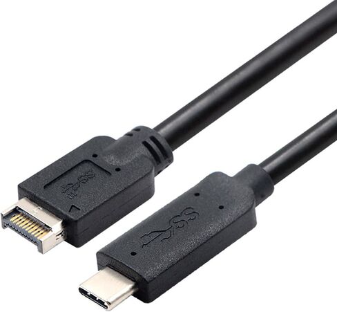 USB3.1 Type E Front Panel Header Male to Female Cord Highly Speed Cable Reversibles Connectors Type C Cable in Saudi Arabia