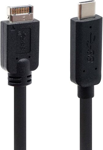 USB3.1 Type E Front Panel Header Male to Female Cord Highly Speed Cable Reversibles Connectors Type C Cable in Saudi Arabia