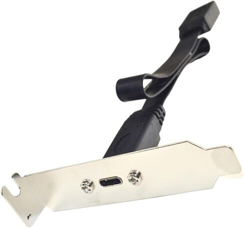 Durability Metal USB 3.1 Front Panel Header Type C Front Panel Connectors Type C Interfaces Full/Half Height Brackets in Saudi Arabia