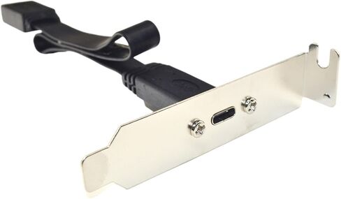 Durability Metal USB 3.1 Front Panel Header Type C Front Panel Connectors Type C Interfaces Full/Half Height Brackets in Saudi Arabia