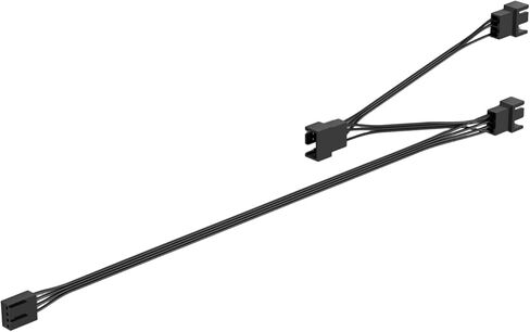 Multiple Fan Supports with 4Pin Hubs 4Pin PC Fan Splitter Cable for Reliability Power Transmission in Saudi Arabia