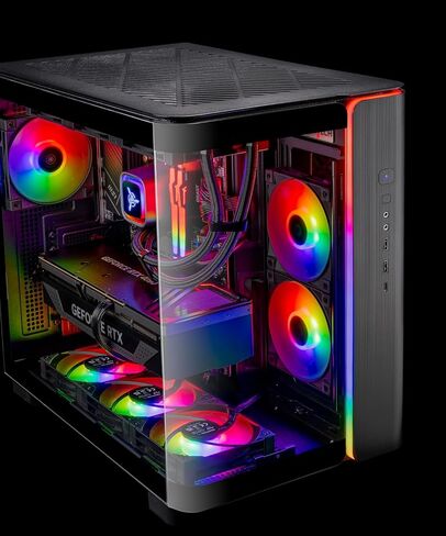 Skytech Gaming King 95 Desktop PC, Ryzen 7 7800X3D 4.2 GHz (5GHz Turbo), NVIDIA RTX 5060 Ti 16GB, 2TB Gen4 NVMe SSD, 32GB DDR5 RAM 6000 RGB, 850W Gold PSU, 360mm ARGB AIO, Wi-Fi, Win 11 in Saudi Arabia