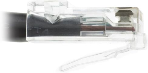 ACL 1 FET CAT5E RJ45 Bootless Ethernet LAN كابل ، أسود ، 10 عبوات in Saudi Arabia