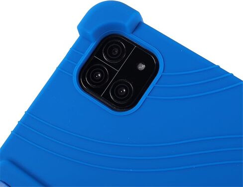 Case for Callsky-Tab CPAD 10 10.1 بوصة قرص ، غطاء حامل قابل للتعديل من السيليكون الناعم للمكالمات CTAB 10 أقراص (أسود) in Kuwait