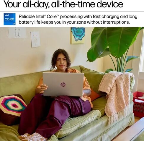 HP 15.6 "جهاز كمبيوتر محمول من الشاشة التي تعمل باللمس 2025 جديد ، 15.6 بوصة مضادة لـ GLARE FHD ، Intel I7-1355U (حتى 5.0 جيجا هرتز) ، Intel Iris XE GPU ، 64GB RAM ، 2TB SSD ، Fast Charge ، HD Audio & Cameras ، Window ، Windows 11 in Kuwait