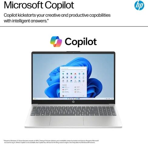 HP 15.6 "جهاز كمبيوتر محمول من الشاشة التي تعمل باللمس 2025 جديد ، 15.6 بوصة مضادة لـ GLARE FHD ، Intel I7-1355U (حتى 5.0 جيجا هرتز) ، Intel Iris XE GPU ، 64GB RAM ، 2TB SSD ، Fast Charge ، HD Audio & Cameras ، Window ، Windows 11 in Kuwait