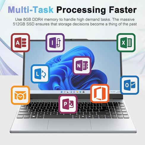 14 '' Custom Custom Computer ، 1080p FHD Display ، 8GB RAM ، 512GB SSD ، N5095 CPU College College Pink Pink Campy ، Numeric Keypad ، 256GB TF CARD ، WebCAM ، 5GWIFI ، HDMI ، PINK in Kuwait