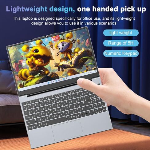 14 '' Custom Custom Computer ، 1080p FHD Display ، 8GB RAM ، 512GB SSD ، N5095 CPU College College Pink Pink Campy ، Numeric Keypad ، 256GB TF CARD ، WebCAM ، 5GWIFI ، HDMI ، PINK in Kuwait