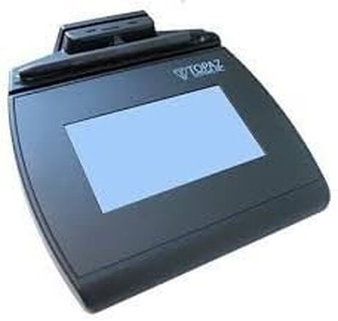Topaz TM-LBK755SE-HSB-R SignatureGem LCD 4x3 with MSR Signature Capture Pad (Higher Speed Version) in Kuwait