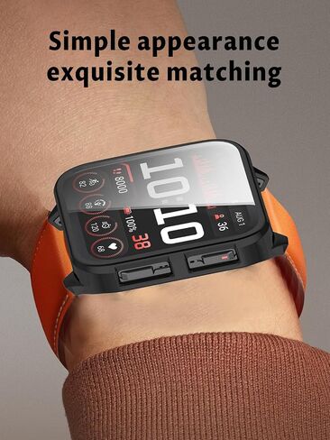 حالة Garmin Venu X1 Smart Watch و Uyrurel خفيفة الوزن وصديقة للبشرة TPU جميعها شاملة لاتفاقية السقوط ، ومكافحة السقوط ومقاومة للخدش ، و 2 حزمة ، واضحة+أسود in Saudi Arabia