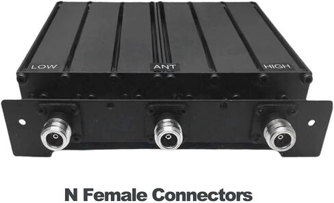 400-470MHz UHF Duplexer ، 50W مكرر راديو Duplexer لأنظمة مكرر الراديو ، وتردد منخفض محدد 462 ميجا هرتز والتردد العالي 472 ميجا هرتز ، N الموصلات الإناث in Saudi Arabia