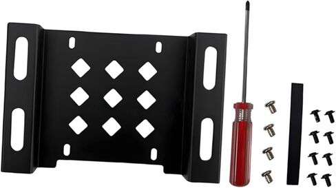 SSD/HDD Metal Mounting Bracket Holder for Desktop Storage Solution, Silver in Saudi Arabia