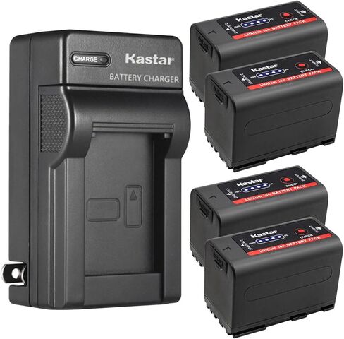 KASTAR BP-950G PRO AC WALL BATTERCHARD استبدال CANON ES420V ES520A ES4000 ES6000 ES6000 ES6500V ES7000ES ES7000V ES8000V ES8100V ES8200V ES8400V ES8600 G10HI G15HI CAMERA in Saudi Arabia