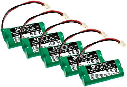 VTech BT264392 Cordless Phone Battery Packbo-pack تشمل: 5 × بطاريات SDCP-H334 in Saudi Arabia