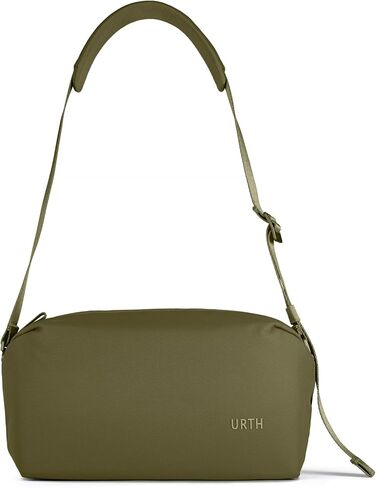 urth Dolomite 8L Crossbody Camera Sling - مقاومة للماء ، معاد تدويرها ، تصوير متعدد الوظائف DSLR اليومية (البيج) in Saudi Arabia