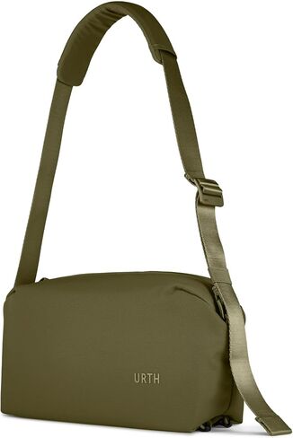 urth Dolomite 8L Crossbody Camera Sling - مقاومة للماء ، معاد تدويرها ، تصوير متعدد الوظائف DSLR اليومية (البيج) in Saudi Arabia
