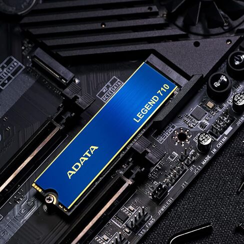 ADATA 1TB Legend 710 PCIe Gen3 x4 M.2 2280 Solid State Drive, up to 2,400/1,800MB/s, 3D NAND Flash, Internal SSD Compatible with Laptop & PC Desktop in Saudi Arabia