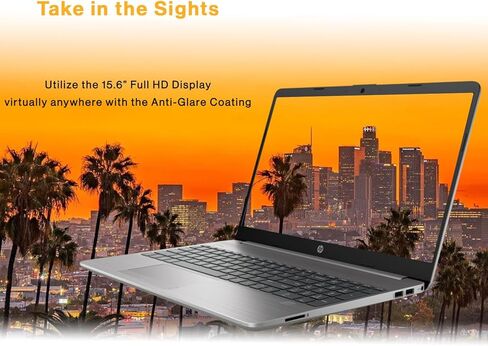 HP 250 G9 Laptop, 15.6" FHD Screen, Intel Celeron Dual Core Processor Series, 16GB RAM, 1TB SSD, Windows 11 Pro, Anti-Glare Coating, HD Camera with Temporal Noise Reduction in Kuwait