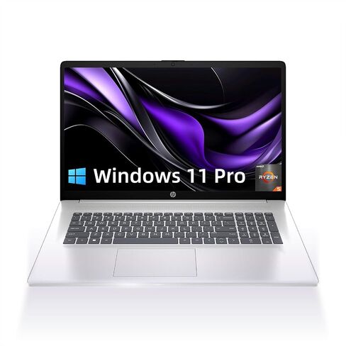 HP 17.3 inch LAPHRISS TOUCH SCREED LAPTOP-WIN 11 PRO • COPILOT المدعوم من الذكاء الاصطناعى • AMD R5-7530U • 17.3 "HD+ BrightView Display • Wi-Fi 6 ، W/محمول ملحقات الكمبيوتر (64G RAM ، 2TB SSD) in Kuwait