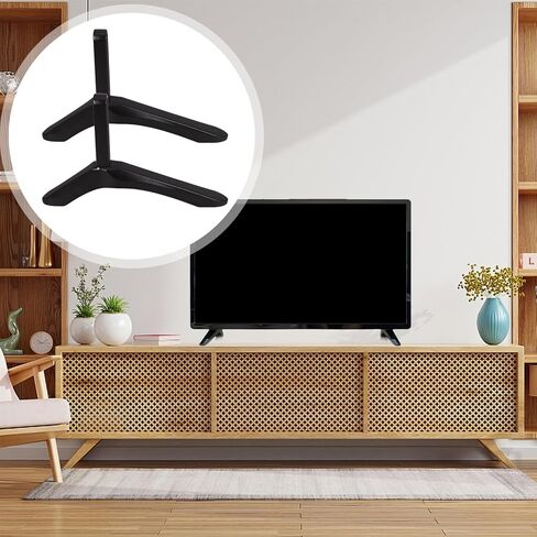 DOITOOL 2 Pcs Universal TV Stand Base Compatible with Samsung TV Legs for Installation Hole Distance of 20-55 mm Mounting Bracket in Saudi Arabia