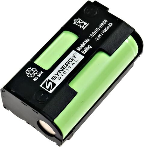 Synergy Digital Wireless Headset Batteries, Compatible with Sennheiser G2 Wireless Headset, (Ni-MH, 2.4V, 1600 mAh), combo-pack includes: 4 x SDHS-H906 Batteries in Saudi Arabia